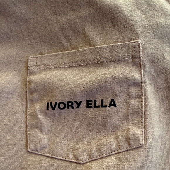 Two Ivory Ella T-shirt’s Pink (medium) and Navy (small) - Picture 2 of 5